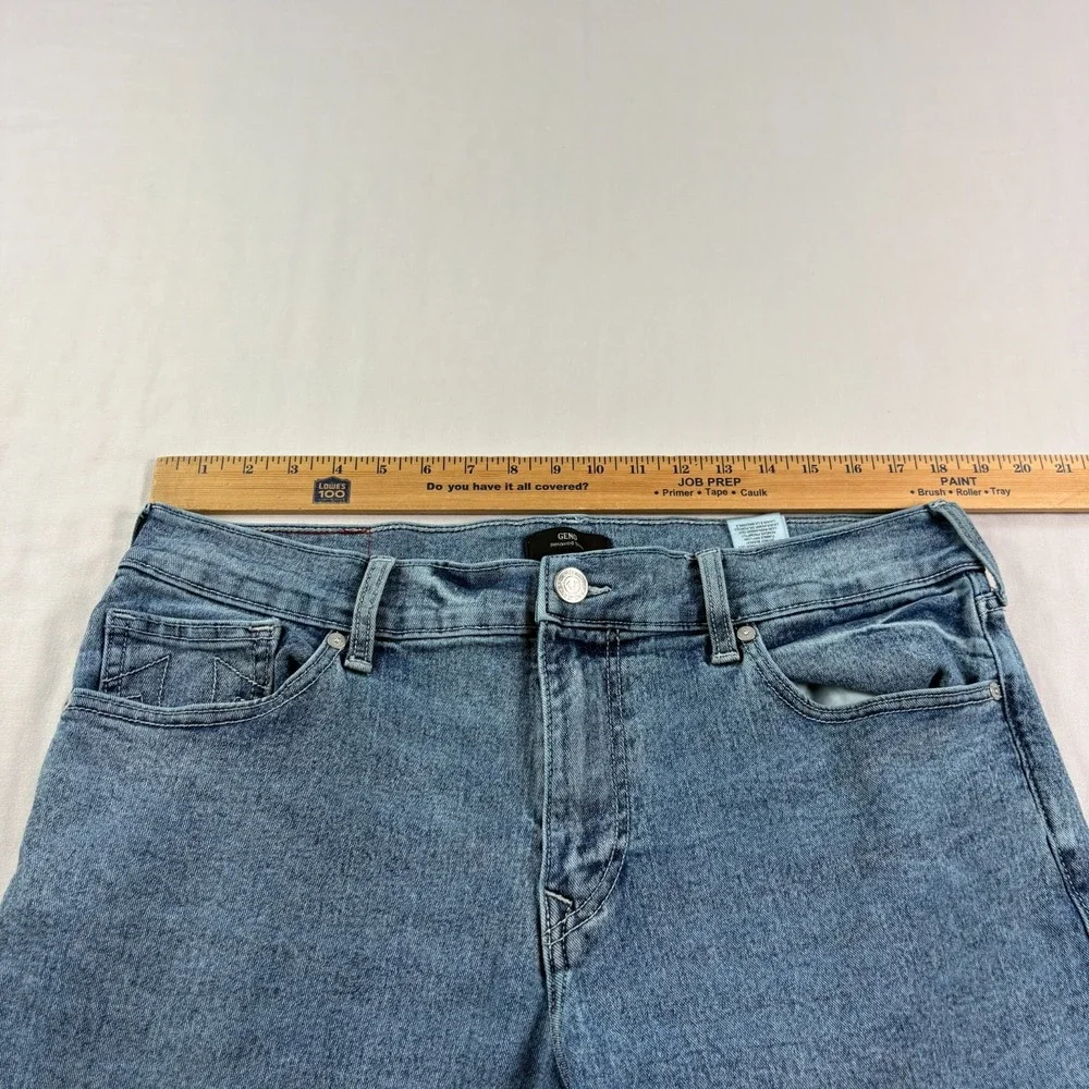 True Religion Jeans Mens 36x31 Blue Geno Relaxed Slim Fit Stretch Denim